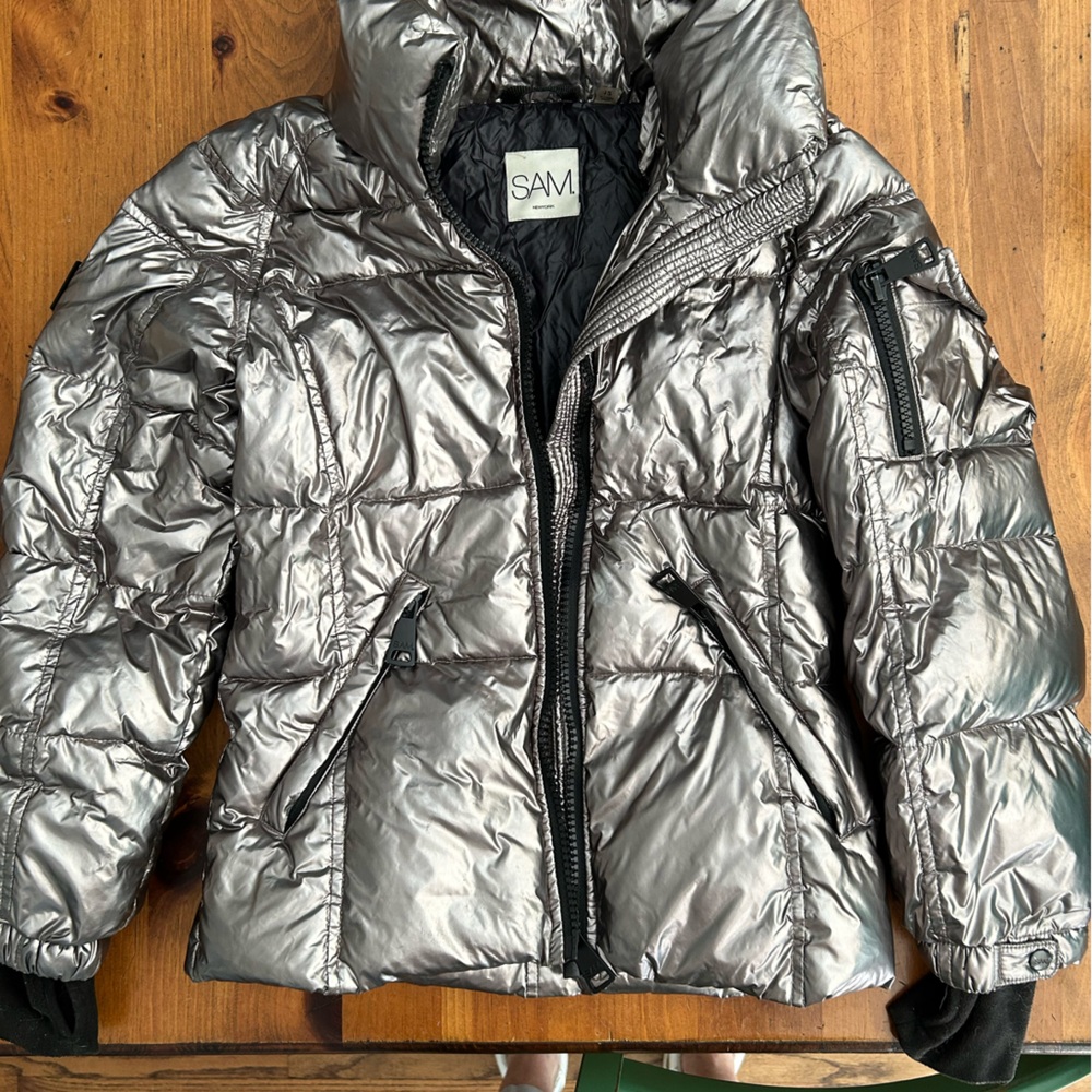 SAM kids silver jacket